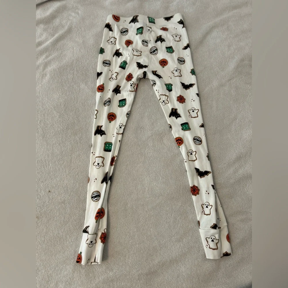GAP Kids Halloween Pajamas Organic Cotton Ghost Bat Set Size 10